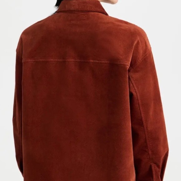 NWT Madewell Corduroy Twill Oversized Shirt Jacket - Picture 6 of 14